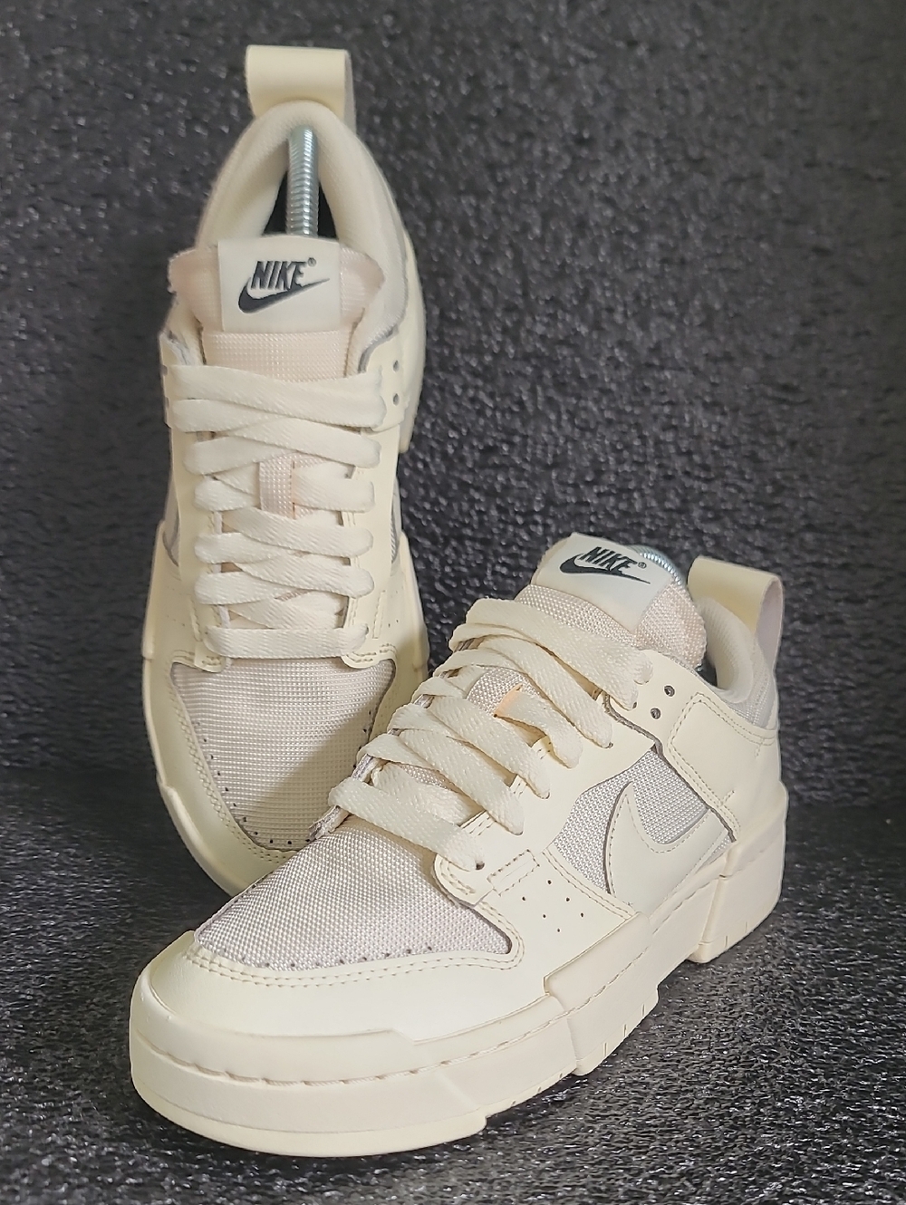 Nike Dunk Low Disrupt "Coconut Milk" Like New Wmns 8.5 Fast Shipping - Picture 2 of 12